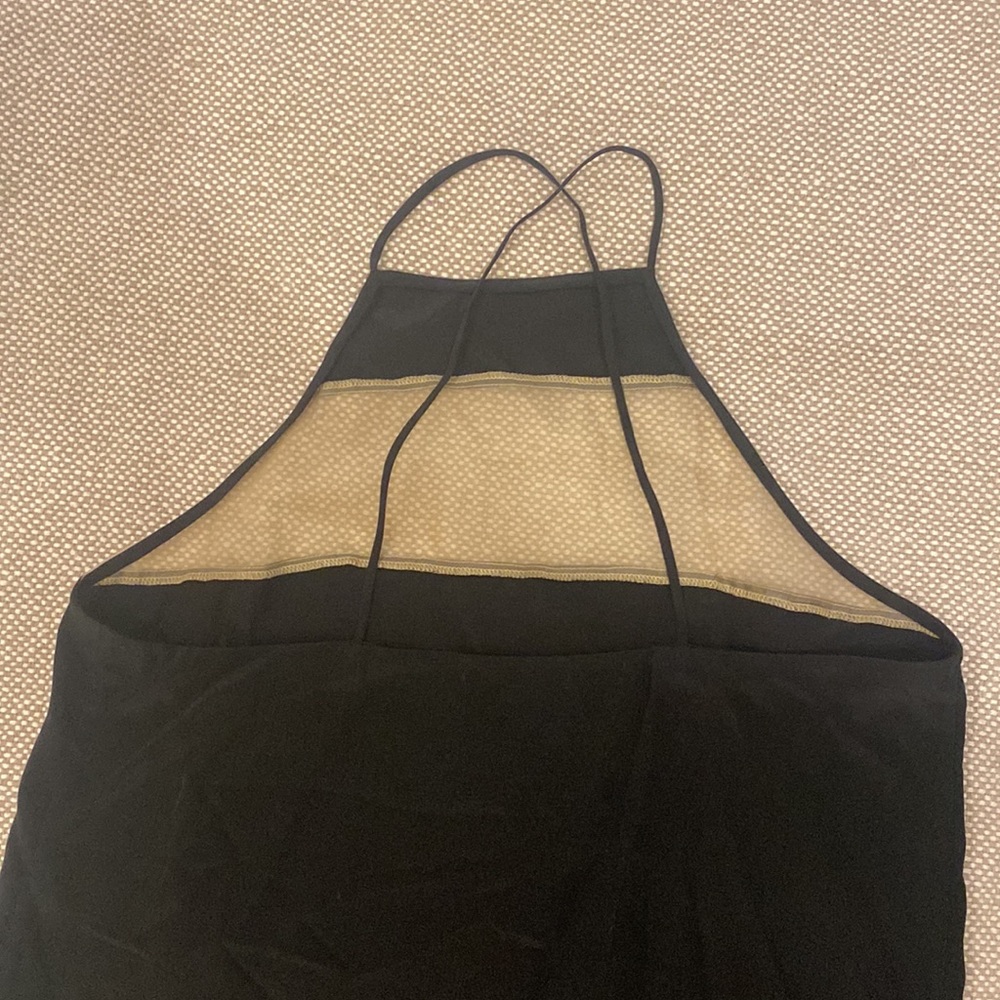 Black high neck CAMI NYC tank - Picture 6 of 6